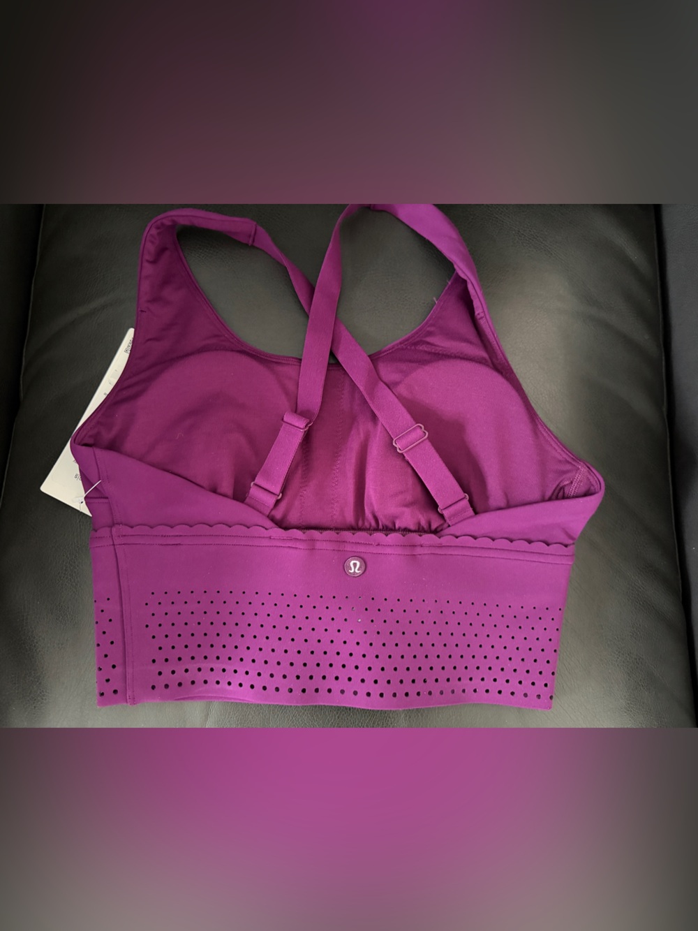 Lululemon Ventilated Tennis Tank Small NWT Ultra Plum
